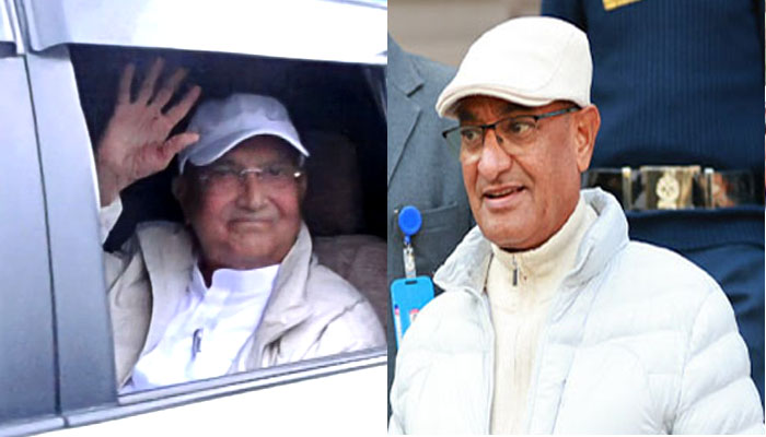 ओली र  लेखक रिहा