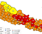 आज पनि मुसलधारे पानी पर्ने सम्भावना : २३ जिल्ला उच्च जोखिमा